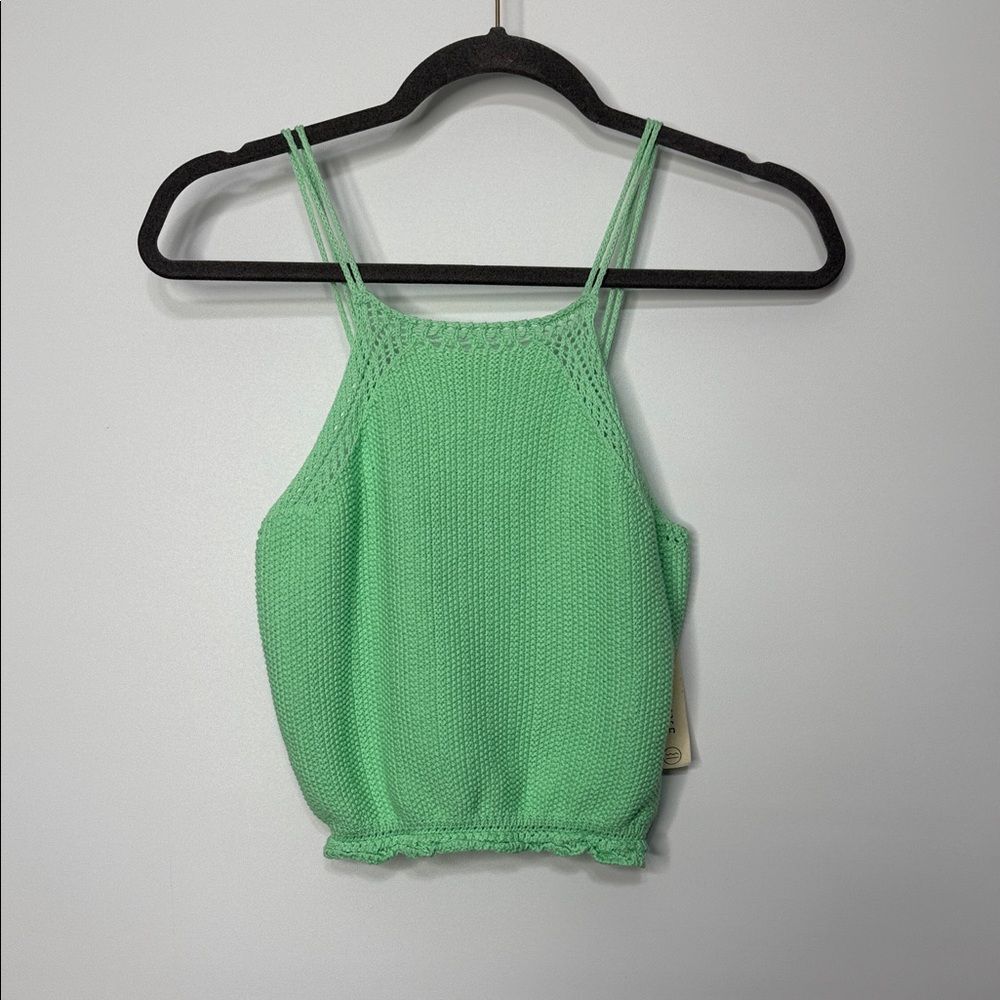 NWT Saltwater LUXE Landen Green Knit Tank Top XS